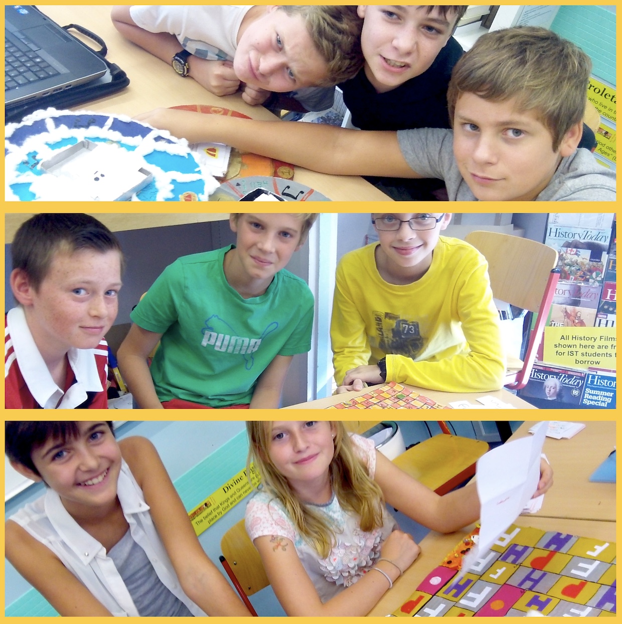 Church boardgames at the International School of Toulouse