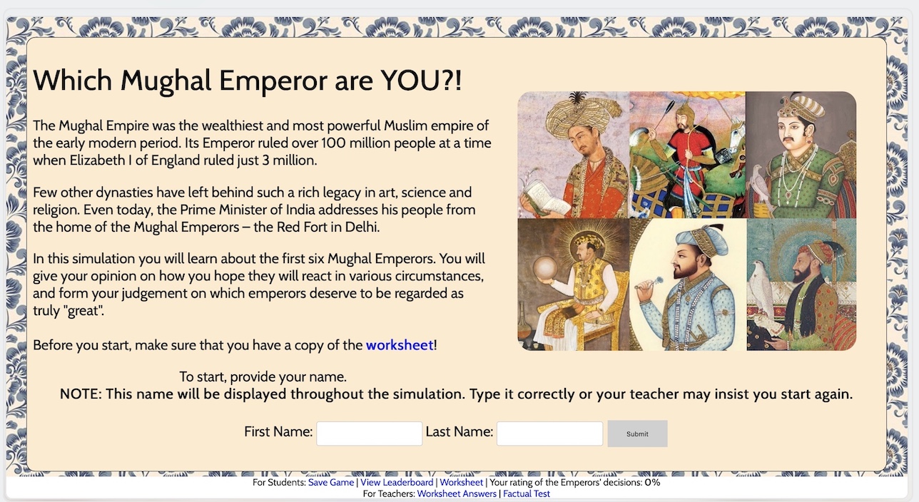 The Mughal Emperors