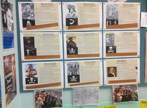 Display Work from the 'who was Jack Sparrow?' research