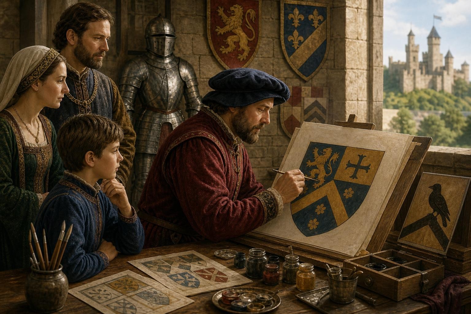Design your own Heraldic Coat of Arms